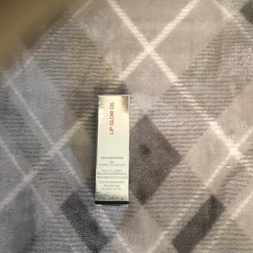Dior Lip Glow Oil in Silver and White